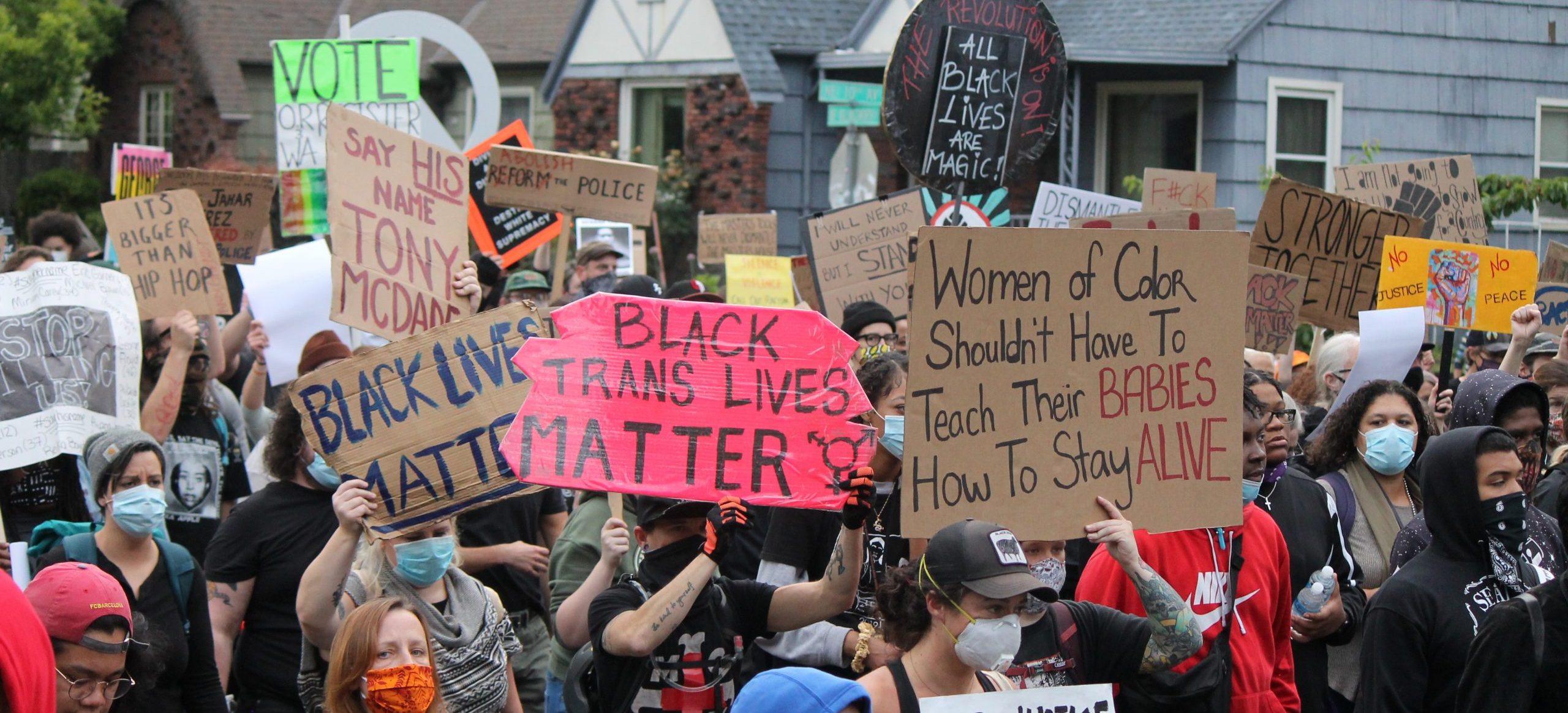 5000 Gather Peacefully In NE Portland Sunday; “Unlawful Assembly” Declared At Justice Center
