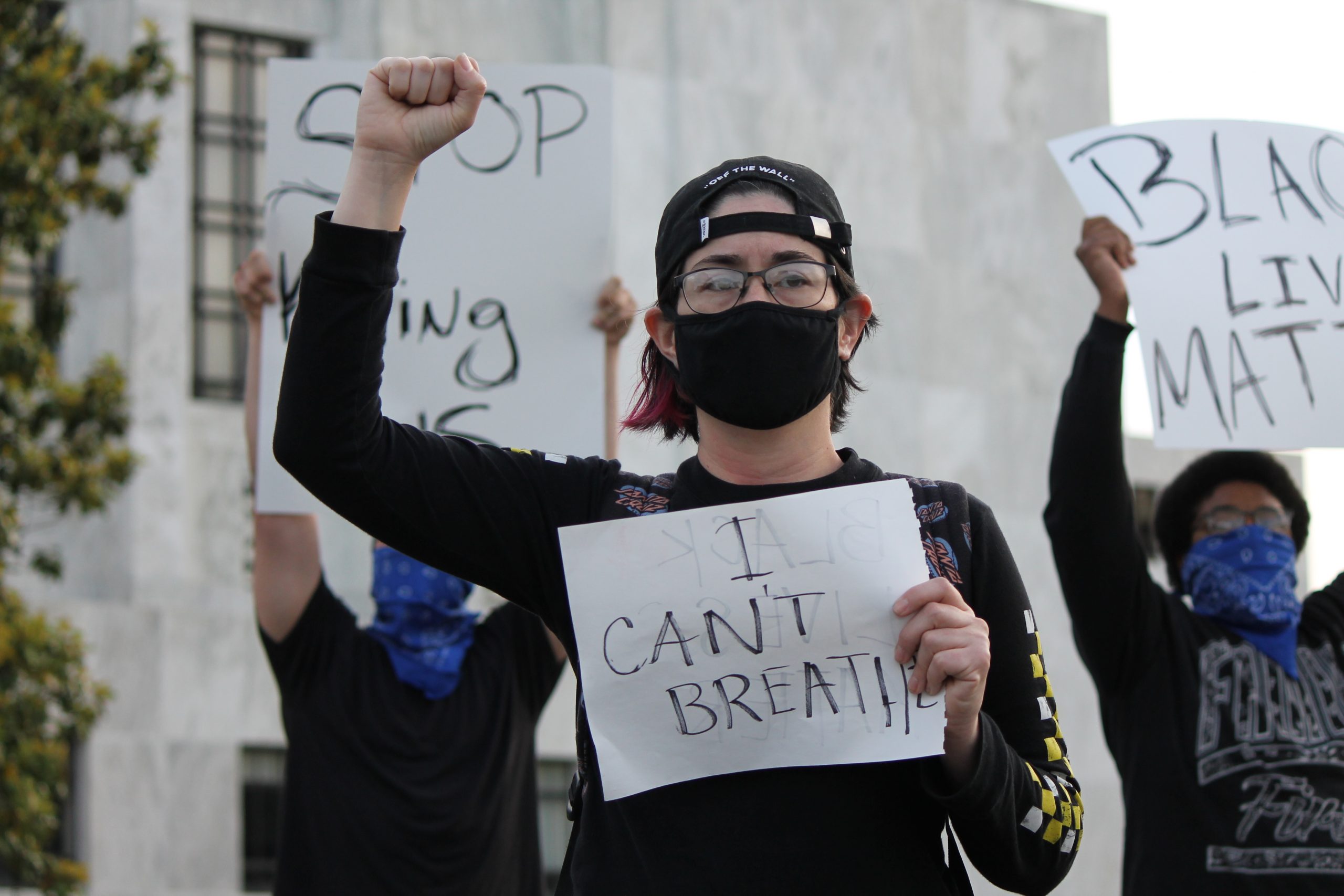 Photos: Salem’s Second Night Of Protests Calling For An End To Police Brutality