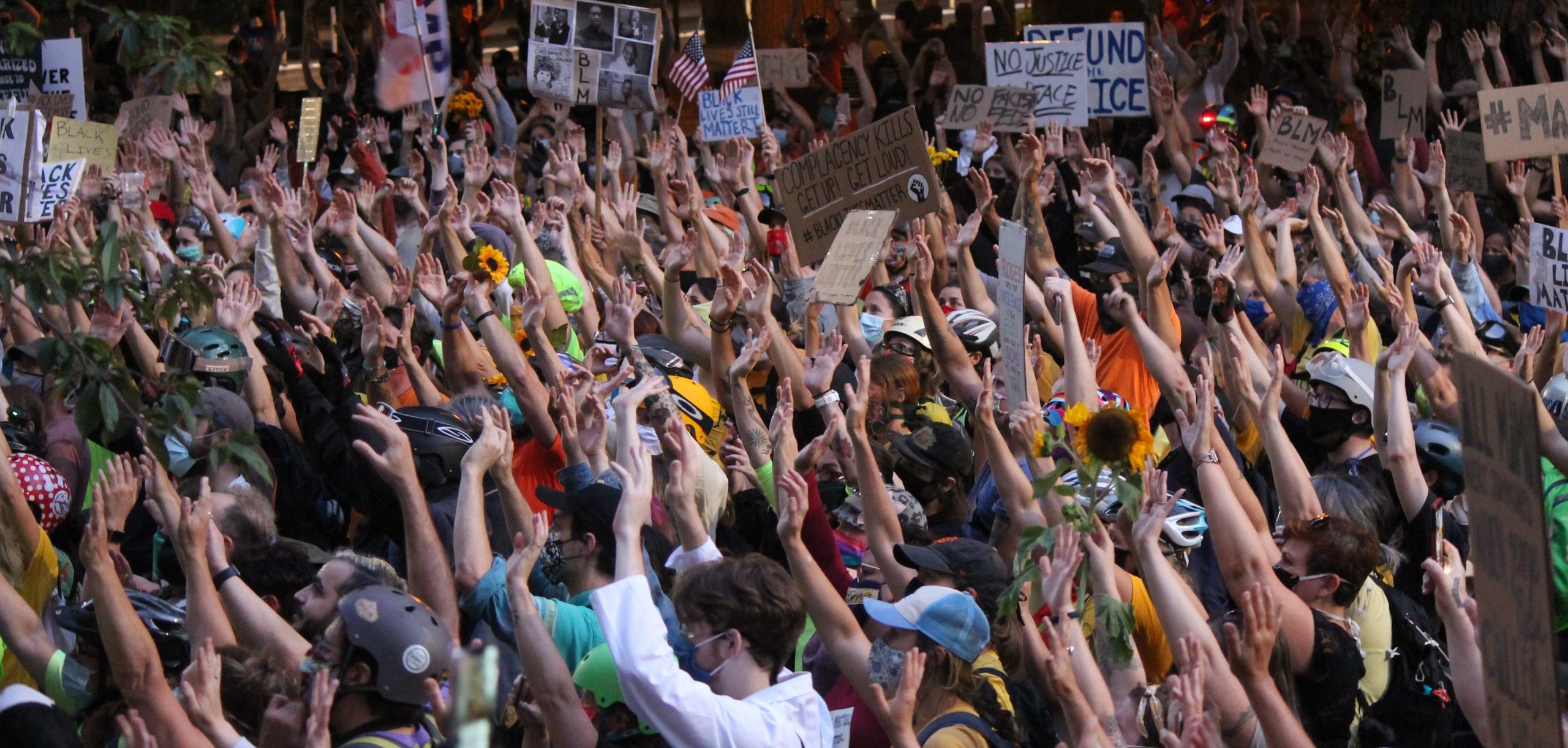 Thousands Gather Monday In Portland; Dads Join Protest