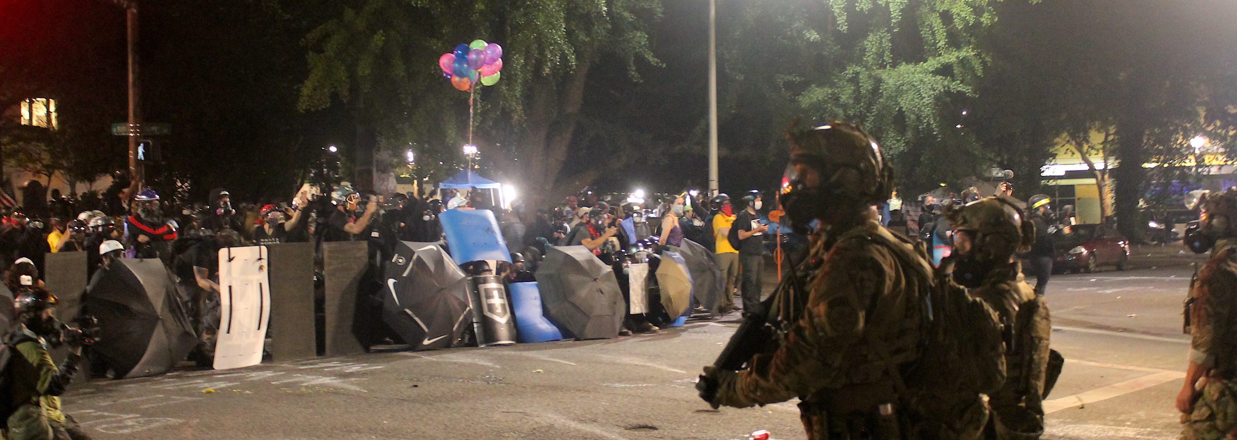 Late Night Clashes With Feds Continue Tuesday