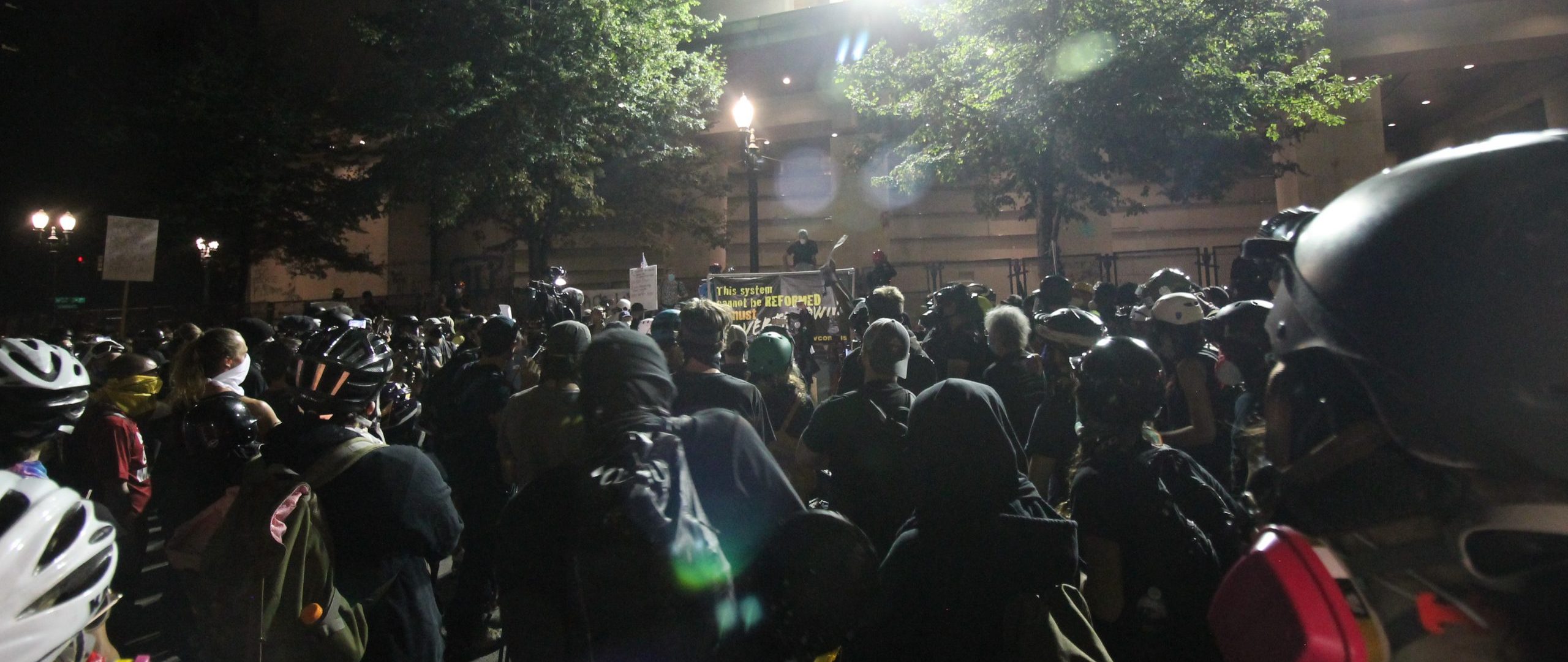 Thursday’s Protest Without Conflict As Feds Leave