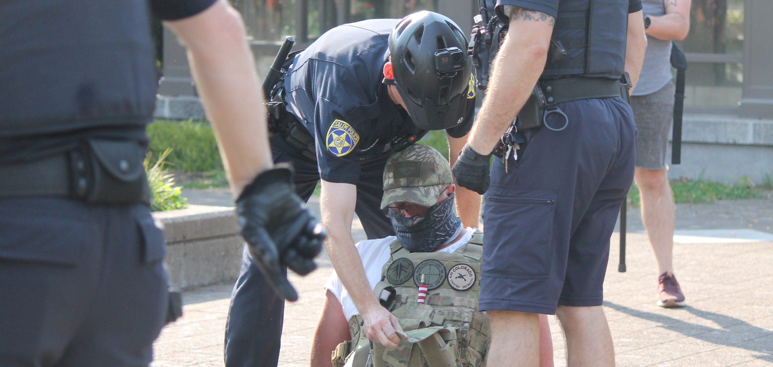 Right-Wing Protesters Arrested At Oregon Capitol Monday