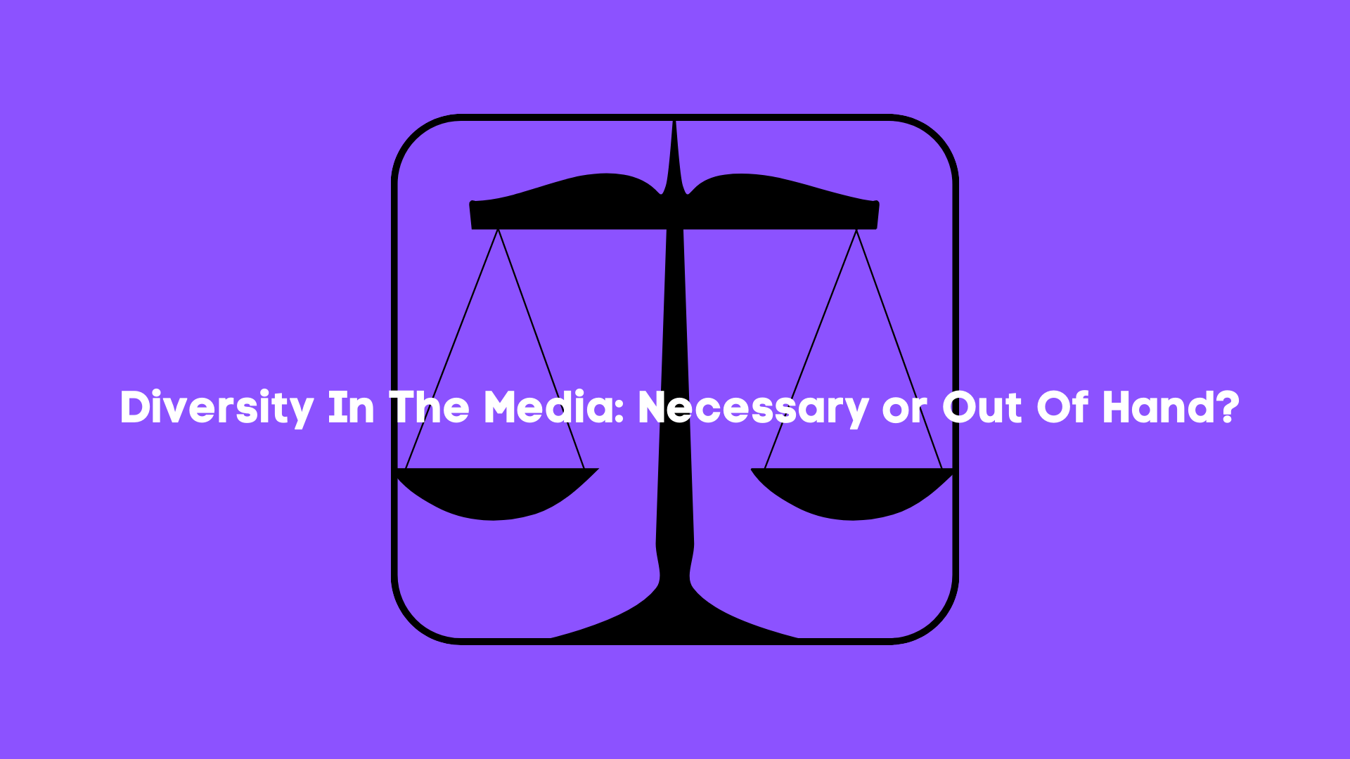 Clip-art image of a justice scale.