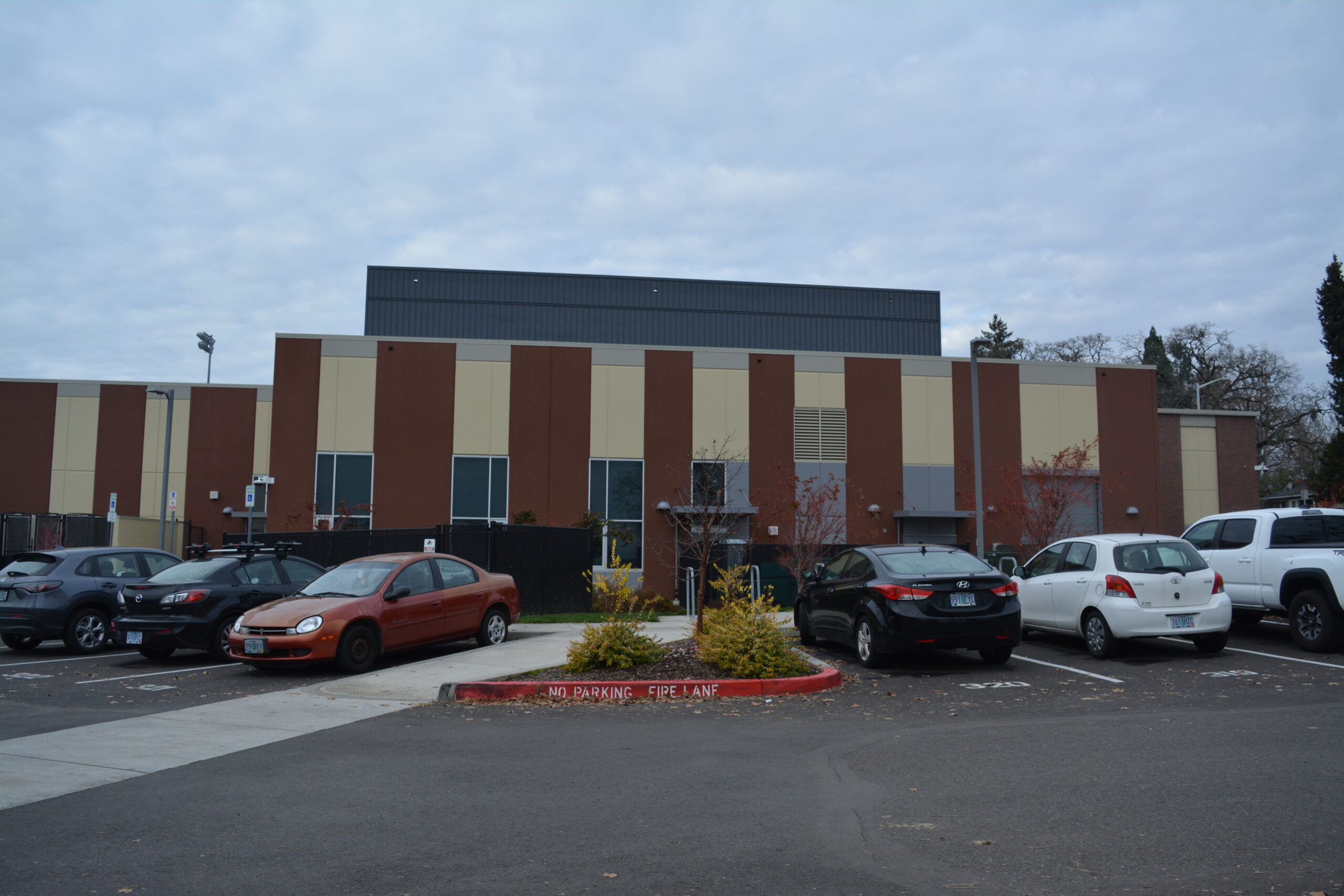 South Salem High School's exterior.