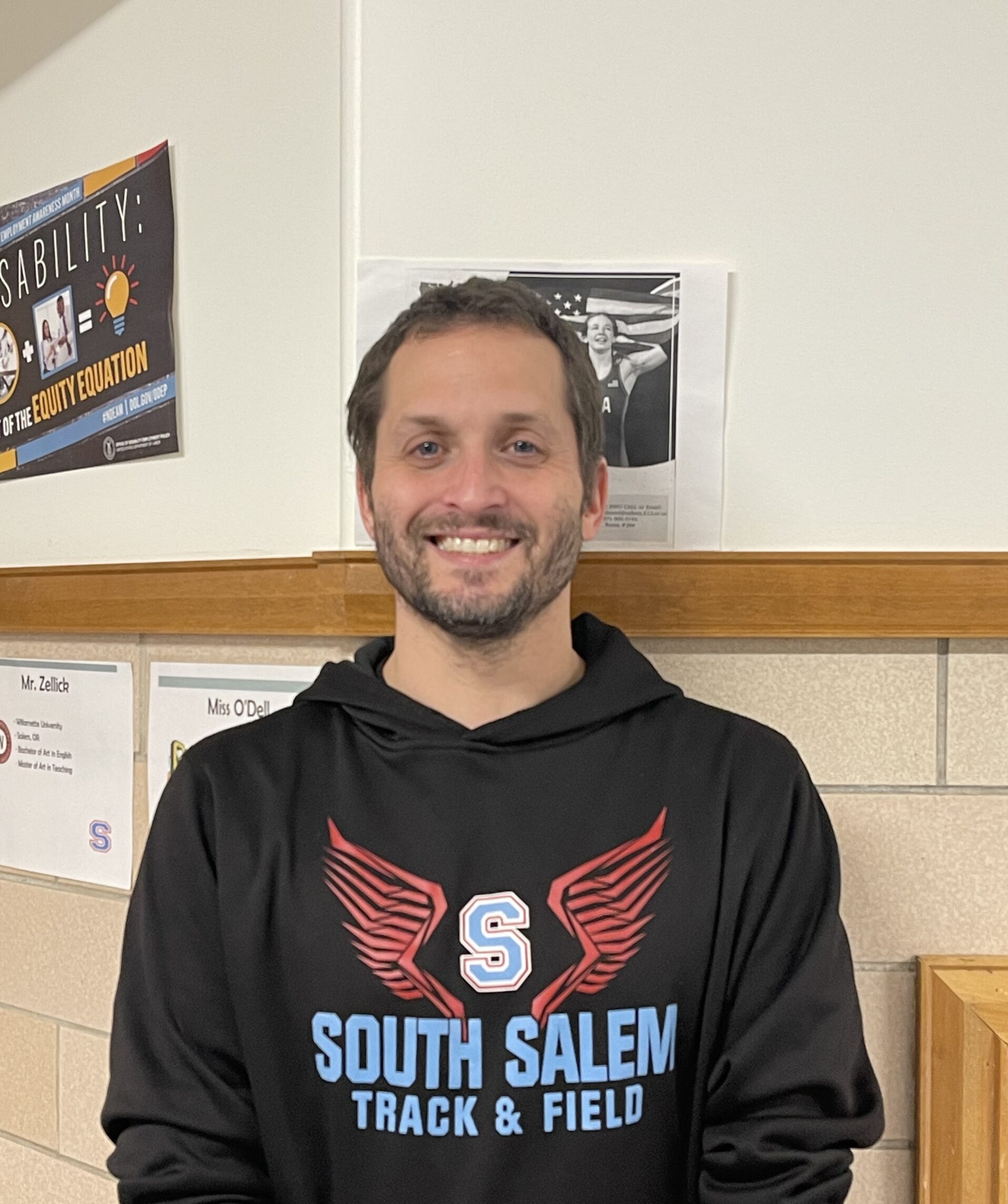 South Salem High School's Arch Zellick smiles for the camera.