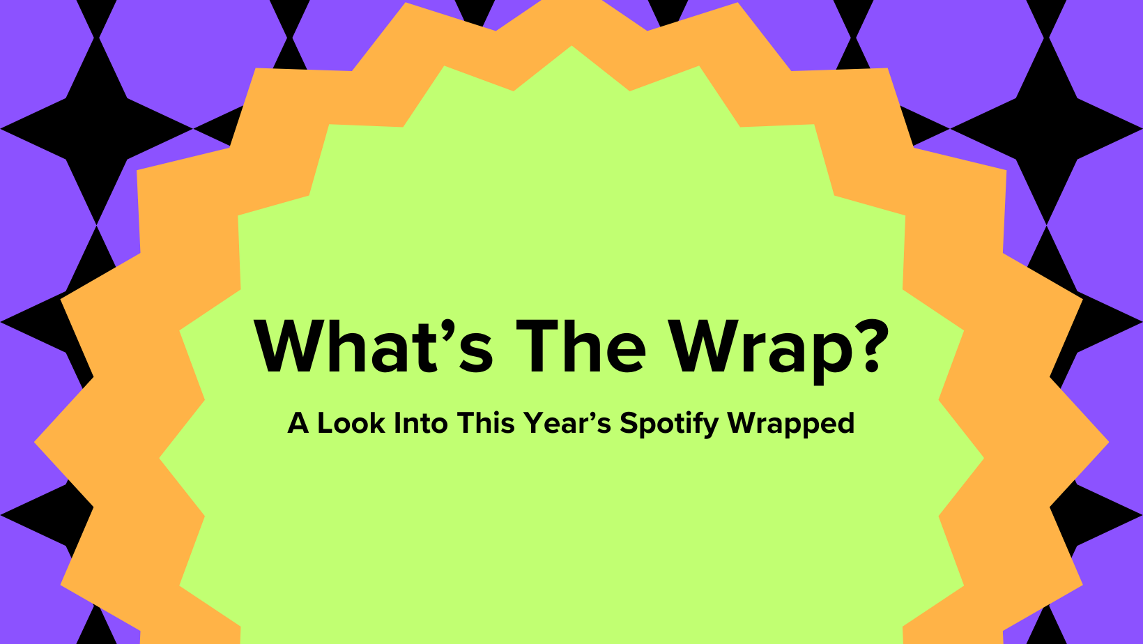 Clip-art image regarding Spotify Wrapped.