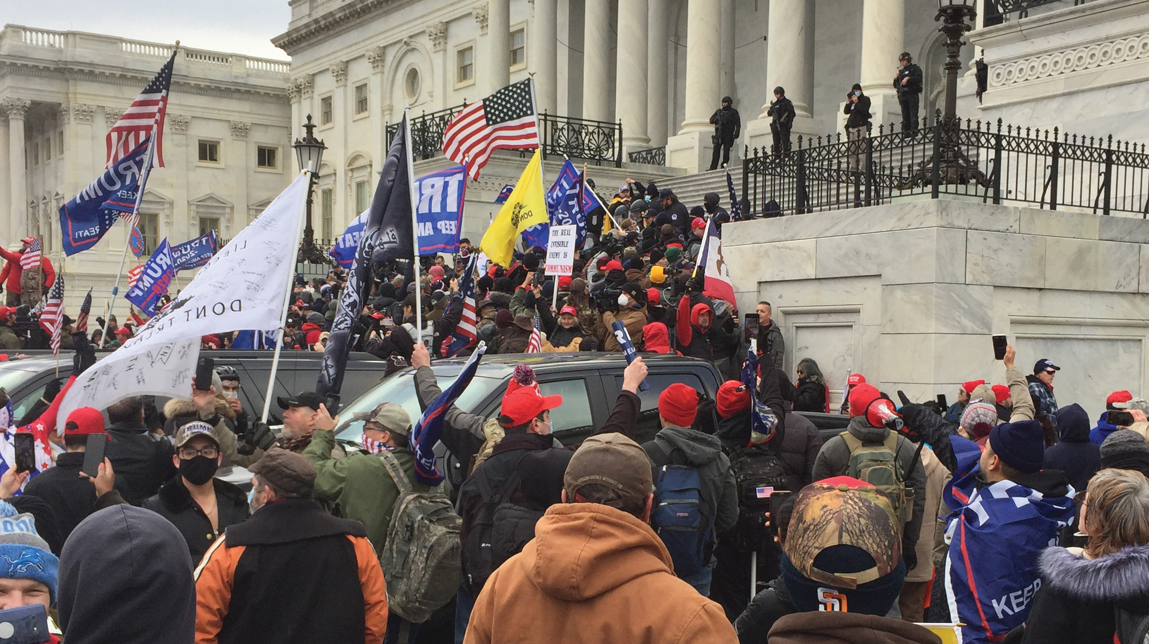 MAGA Storming the white house