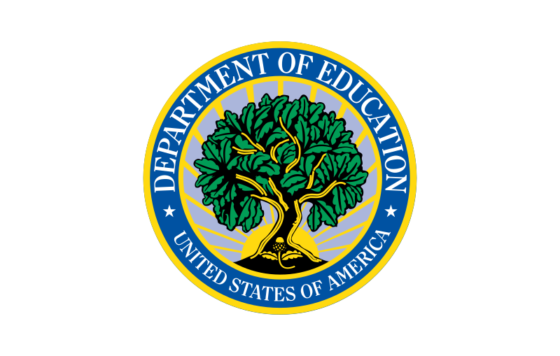 Flag of the United States Department of Education.