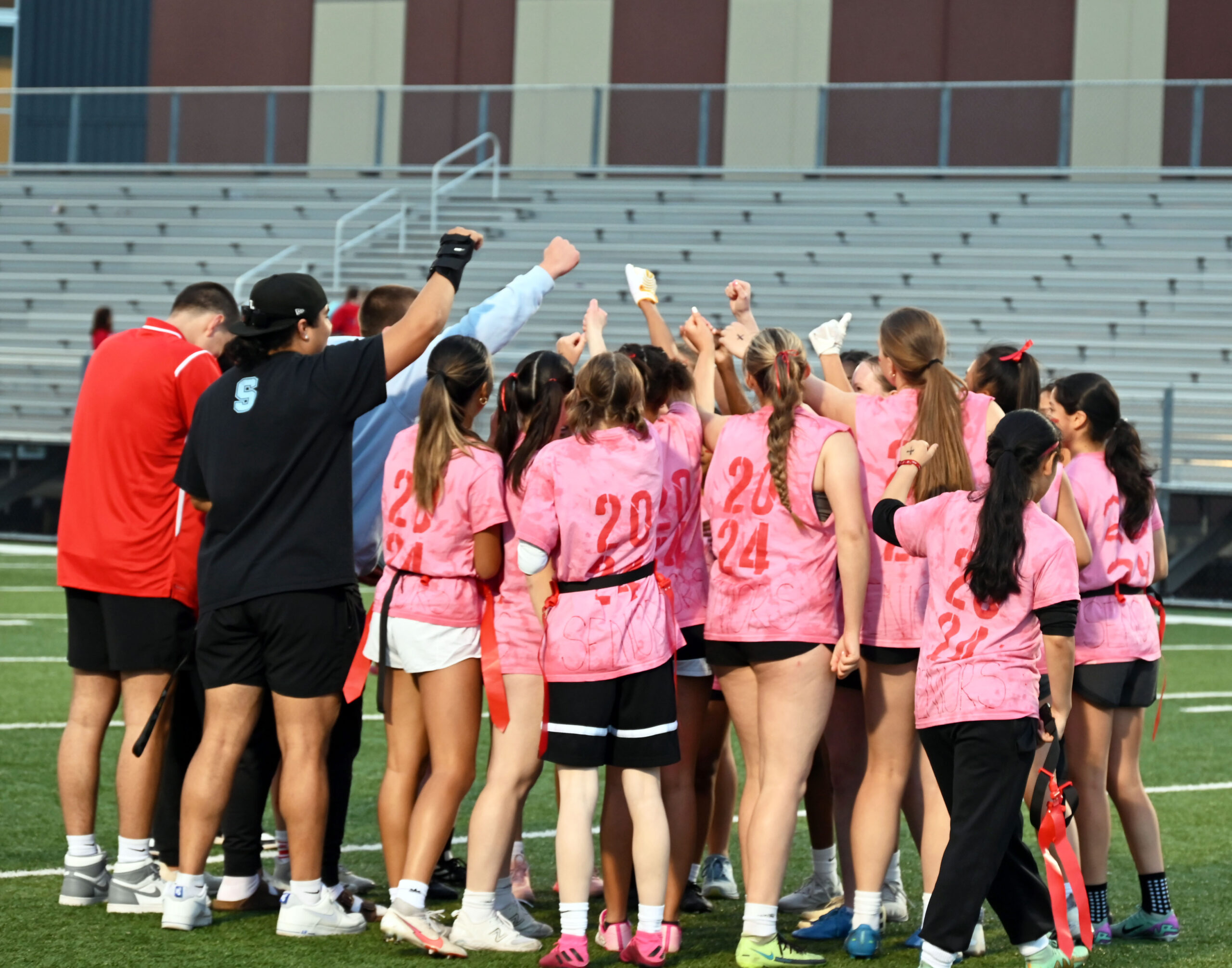 Reigning Champions: Girl’s Flag Football Commences New Season