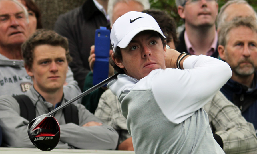 Rory Mcilroy Swings Golf Club