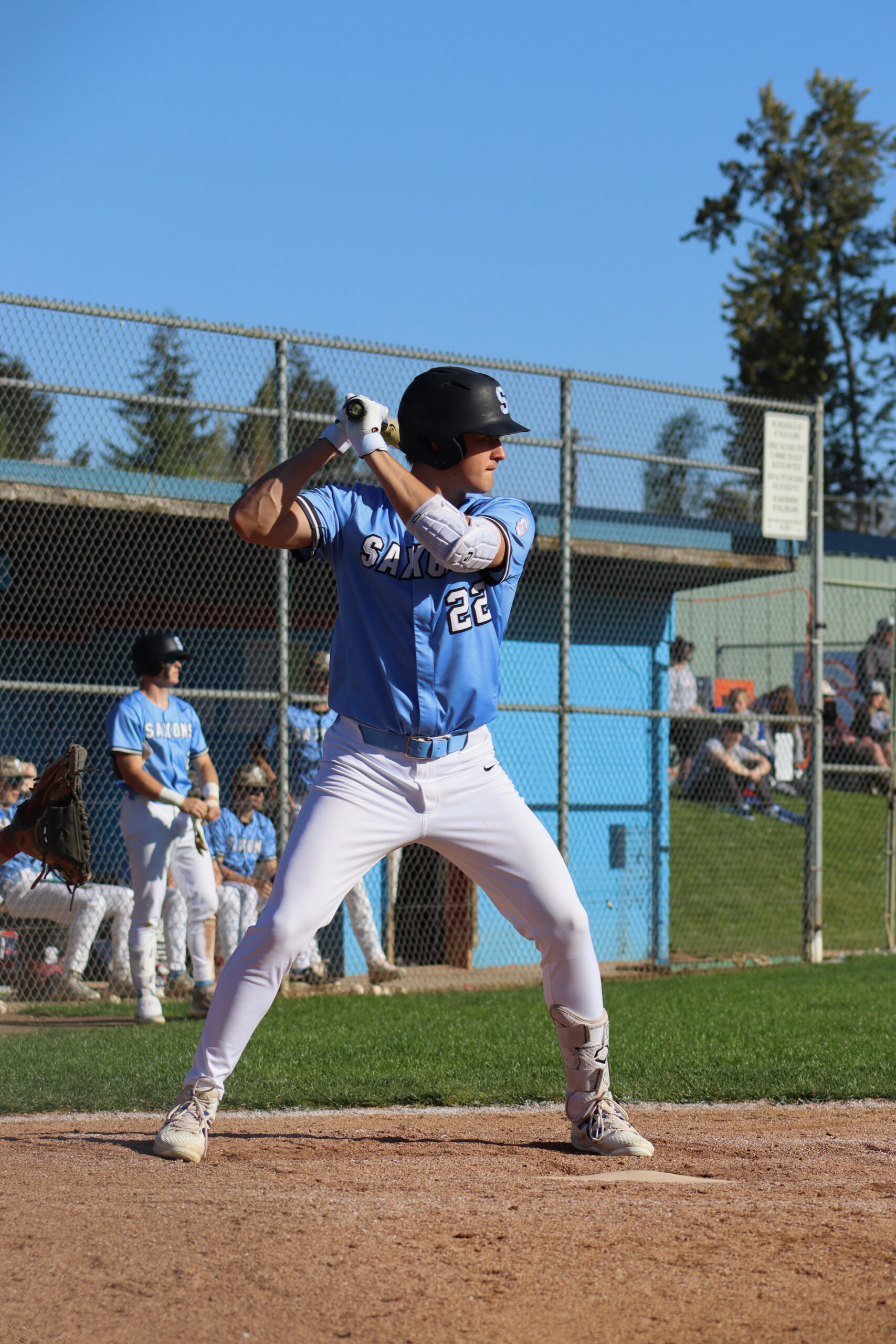 Gavin Price at Bat