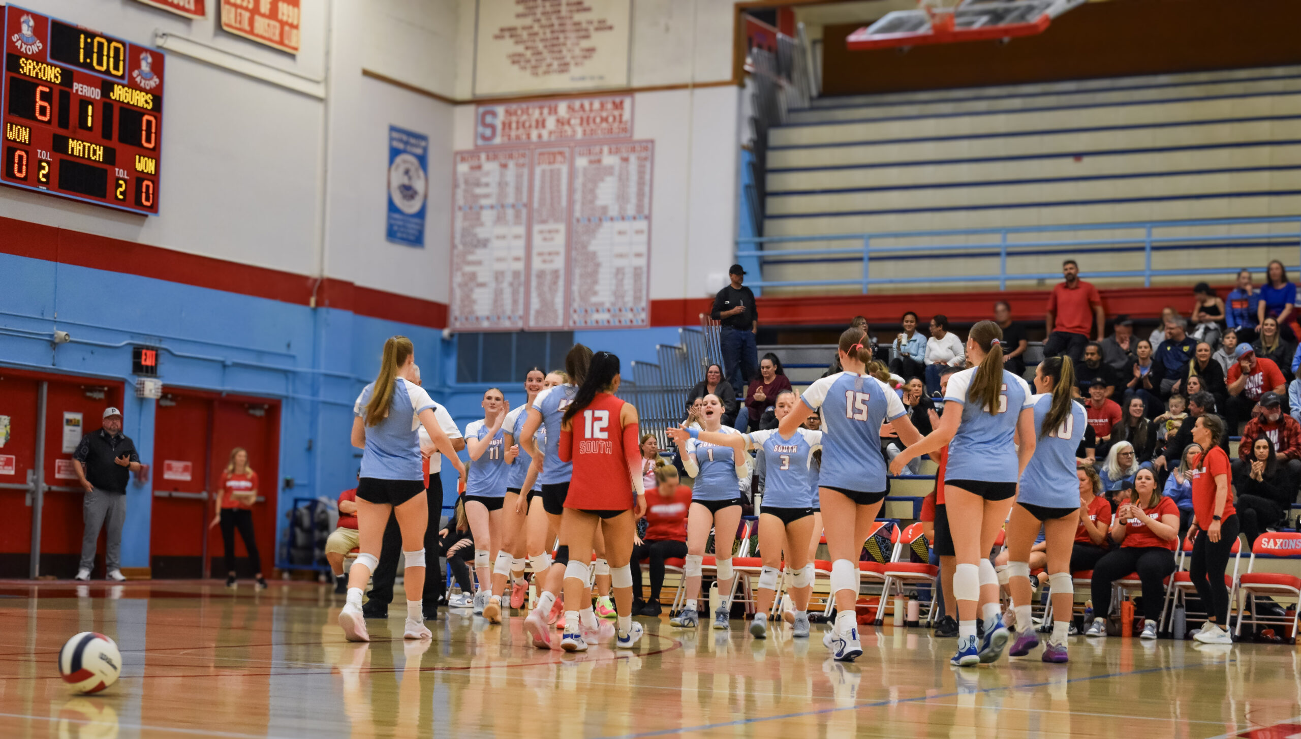 Lady Saxons Return to Quarterfinals after 3-0 Win over Barlow