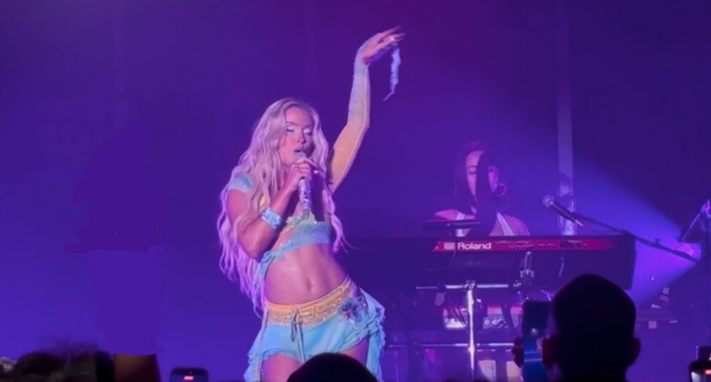 Zara Larsson Performing at the McMenamins Crystal Ballroom in Portland, Oregon